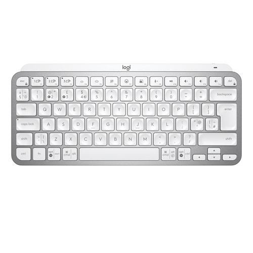 Logitech MX Keys Mini Minimalist Wireless Illuminated Keyboard (Grau)