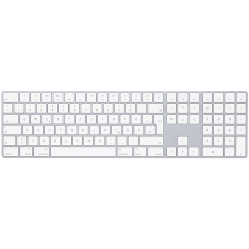 Apple Magic Keyboard mit Ziffernblock (Weiß)