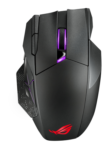 ASUS ROG Spatha X Maus rechts RF Wireless+USB Type-A Optisch 19000 DPI