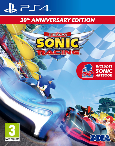 SEGA Team Sonic Racing 30th Anniversary Edition Jubiläum Englisch, Deutsch PlayStation 4