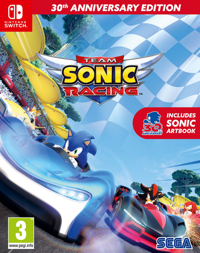 SEGA Team Sonic Racing 30th Anniversary Edition Jubiläum Deutsch, Englisch Nintendo Switch