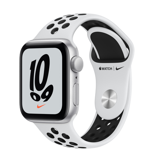 Apple Watch SE Nike 40 mm OLED Silber GPS