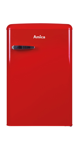 Amica VKS 15620-1 R Kühlschrank Freistehend 120 l E Rot