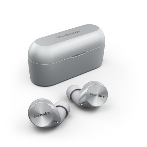 Technics EAH-AZ60E-S Kopfhörer & Headset True Wireless Stereo (TWS) im Ohr Anrufe/Musik USB Typ-C Bluetooth Silber