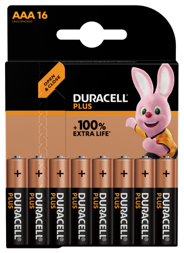 Duracell Plus 100 Einwegbatterie AAA Alkali