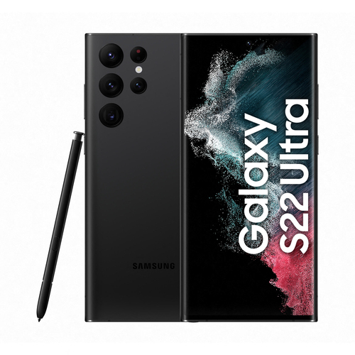 Samsung Galaxy S22 Ultra SM-S908B 17,3 cm (6.8 Zoll) Dual-SIM Android 12 5G USB Typ-C 12 GB 512 GB 5000 mAh Schwarz