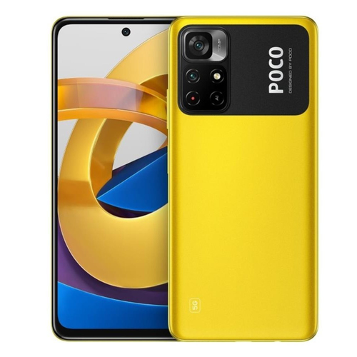 Xiaomi POCO M4 Pro 5G 16,8 cm (6.6 Zoll) Dual-SIM Android 11 USB Typ-C 4 GB 64 GB 5000 mAh Gelb