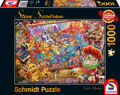 Schmidt Spiele Steve Sundram - Katzenmanie