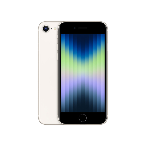 Apple iPhone SE 11,9 cm (4.7 Zoll) Dual-SIM iOS 15 5G 128 GB Weiß (Weiß)