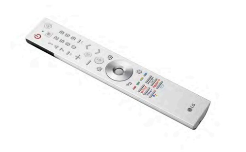 LG Premium Magic Fernbedienung Bluetooth TV Drucktasten (Weiß)