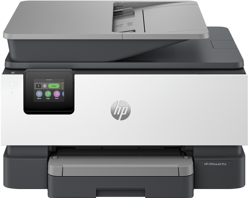 HP OfficeJet Pro HP 9122e All-in-One-Drucker, Farbe, Drucker für Kleine und mittlere Unternehmen, Drucken, Kopieren, Scannen, Faxen, HP+; Geeignet für HP Instant Ink; Drucken vom Smartphone oder Tablet; Touchscreen; Smart Advance Scan; Instant-Papier; USB