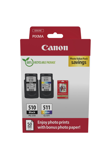 Canon PG-510/CL-511 Photo Value Pack