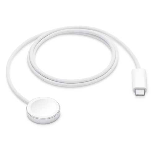 Apple MT0H3ZM/A Ladegerät für Mobilgeräte Smartwatch Weiß USB Kabelloses Aufladen Schnellladung Drinnen (Weiß)