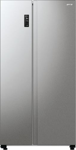 Gorenje NRR9185EAXL Side-by-Side Kühlkombination Freistehend 550 l E Silber (Silber)