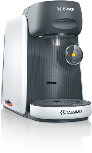Bosch TAS16B4 Kaffeemaschine Vollautomatisch Pad-Kaffeemaschine 0,7 l (Grau, Weiß)