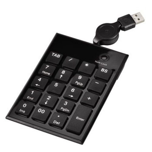 Hama SK140 Tastatur USB Schwarz