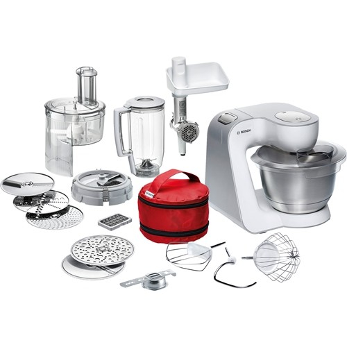 Bosch MUM54270DE Küchenmaschine 900 W 3,9 l Silber, Weiß