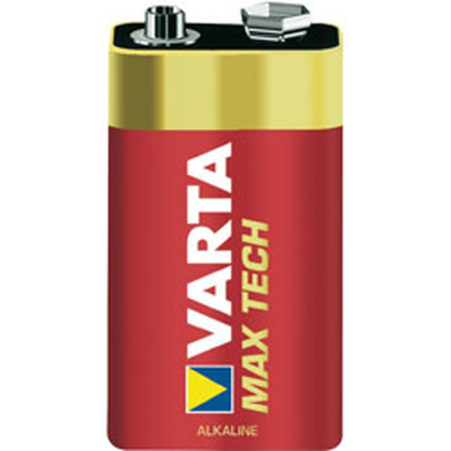 Varta MAX TECH Alkaline 9V Alkali 9V Nicht wiederaufladbare Batterie