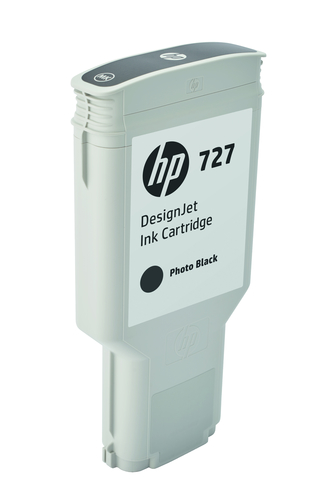 HP 727 Fotoschwarz DesignJet Tintenpatrone, 300 ml