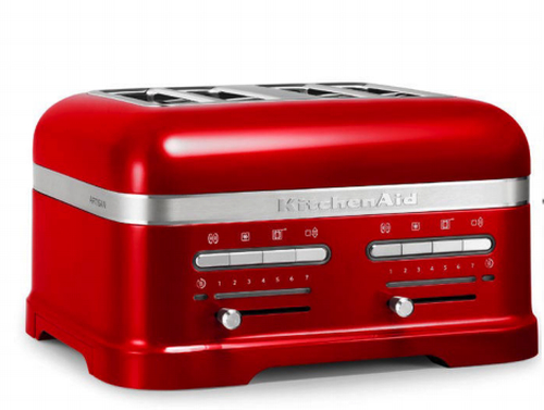 KitchenAid 5KMT4205ECA 4Scheibe(n) 2500W Rot Toaster