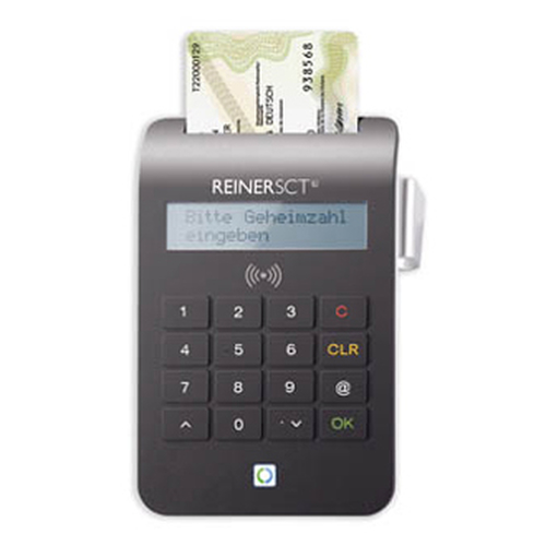 Reiner SCT cyberJack RFID komfort USB 2.0 Schwarz Smart-Card-Lesegerät