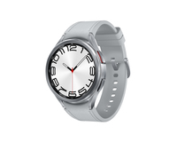 Samsung Galaxy Watch6 Classic SM-R960NZSADBT Smartwatch/ Sportuhr 3,81 cm (1.5") OLED 47 mm Digital 480 x 480 Pixel Touchscreen Silber WLAN GPS