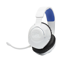 JBL Quantum 360P Kopfhörer Kabellos Kopfband Gaming USB Typ-C Bluetooth Blau, Weiß