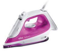 Braun TexStyle 5 SI 5225 Dampfb&uuml;geleisen 2500 W Pink, Wei&szlig;