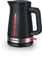 Bosch TWK4M223 Wasserkocher 1,7 l 2400 W Schwarz (Schwarz)