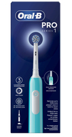 Oral-B Pro 1 Sensitive Clean Erwachsener Rotierende-vibrierende Zahnbürste Blau (Blau)