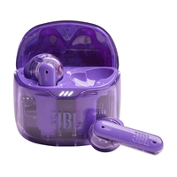 JBL Tune Flex Ghost Edition Kopfhörer True Wireless Stereo (TWS) im Ohr Anrufe/Musik Bluetooth Violett, Durchscheinend (Violett, Durchscheinend)