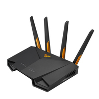 ASUS TUF Gaming AX3000 V2 WLAN-Router Gigabit Ethernet Dual-Band (2,4 GHz/5 GHz) Schwarz, Orange (Schwarz, Orange)