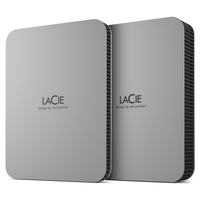 LaCie Mobile Drive (2022) Externe Festplatte 1 TB Silber (Silber)