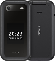 Nokia 2660 Flip 7,11 cm (2.8") 123 g Schwarz Einsteigertelefon (Schwarz)