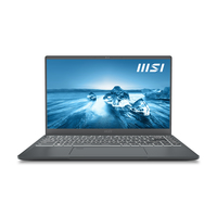MSI Prestige 14 EVO A12M-229 Laptop 35,6 cm (14") Full HD Intel® Core™ i5 i5-1240P 16 GB LPDDR4x-SDRAM 512 GB SSD Wi-Fi 6E (802.11ax) Windows 11 Pro Grau (Grau)