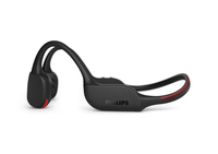 Philips TAA7607BK/00 Kopfhörer & Headset Kabellos Nackenband Sport Bluetooth Schwarz, Rot (Schwarz, Rot)