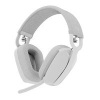 Logitech Zone Vibe 100 Kopfhörer Kabellos Kopfband Anrufe/Musik Bluetooth Weiß (Weiß)