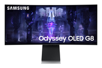 Samsung Odyssey Neo G8 LS34BG850SUXEN Computerbildschirm 86,4 cm (34") 3440 x 1440 Pixel UltraWide Quad HD OLED Silber (Silber)