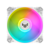 ASUS TUF GAMING TF120 ARGB WHITE EDITION Computergeh&auml;use Luftk&uuml;hlung 12 cm Wei&szlig; 1 St&uuml;ck(e)