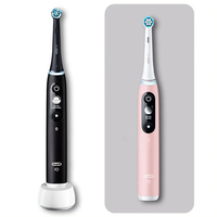 Oral-B iO Duo Erwachsener Vibrierende Zahnb&uuml;rste Schwarz, Rose