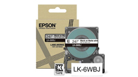 Epson LK-6WBJ Schwarz, Wei&szlig;