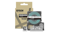 Epson LK-6TWJ Transparent, Wei&szlig;