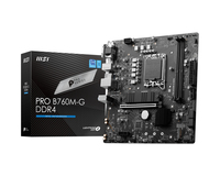 MSI PRO B760M-G DDR4 Motherboard Intel B760 LGA 1700 micro ATX