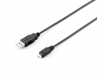 Equip 1.0m USB 2.0 (Schwarz)