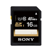 Sony SD EXPERIENCE UHS-I 40MB/s 16GB (Schwarz)