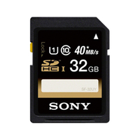 Sony SD EXPERIENCE UHS-I 40MB/s 32GB (Schwarz)