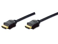 ASSMANN Electronic AK-108050 HDMI-Kabel (Schwarz)