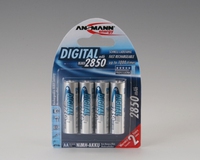 Ansmann Mignon AA - 1.2 V rechargeable battery NiMH (Silber)