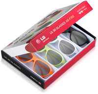 LG AG-F315 stereoscopische 3D-brille/Fernglas (Mehrfarbig)