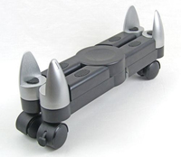 Fellowes 8039001 CPU-Halterung PC Schwarz, Silber (Schwarz, Silber)